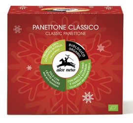 BABKA PANETTONE CLASSICO BIO 750 g - ALCE NERO (PRODUKT  SEZONOWY)