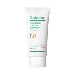 KREM PRZECIWSŁONECZNY TONIZUJĄCY DO TWARZY CICA GREEN TONE-UP SPF 50 50 ml - REAL BARRIER