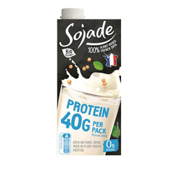 NAPÓJ WYSOKOPROTEINOWY SOJOWY NATURALNY BEZ CUKRU BEZGLUTENOWY BIO 750 ml
