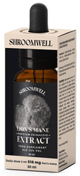 GRZYBY SOPLÓWKA JEŻOWATA (LION'S MANE) EKSTRAKT W KROPLACH 30 ml - SHROOMWELL