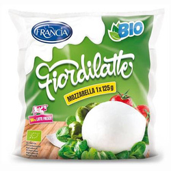 MOZZARELLA (1 duża kulka w folii) BIO 290 g - FRANCIA