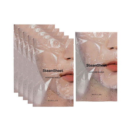 MASECZKI DO TWARZY W PŁACHCIE NAWILŻAJĄCA 5 SZTUK - BARULAB