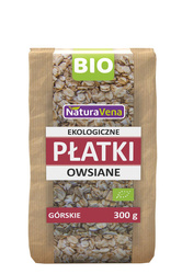 PŁATKI OWSIANE GÓRSKIE BIO 300 g - NATURAVENA