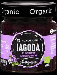 SŁODKA PRZEKĄSKA JAGODA BIO 200 g - RUNOLAND