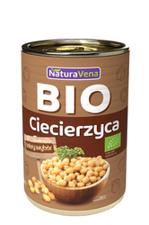 CIECIERZYCA KONSERWOWA BIO 400 g - NATURAVENA