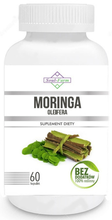 MORINGA EKSTRAKT 60 KAPSUŁEK (400 mg) - SOUL FARM