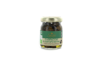 CARPACCIO Z CZARNEJ TRUFLI LETNIEJ BIO 50 g - SACCHI TARTUFI