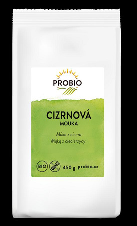 MĄKA Z CIECIERZYCY BEZGLUTENOWA BIO 450 g - PROBIO