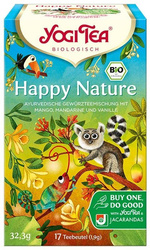 YOGI TEA - HERBATKA NA POMOC LASOM DESZCZOWYM (HAPPY NATURE) BIO (17 x 1,9 g) 32,3 g