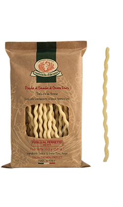 RUSTICHELLA D'ABRUZZO  - Makaron Fusilli Al Ferretto - 250 g