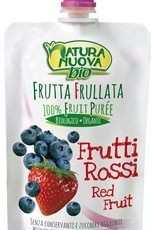 PRZECIER OWOCOWY JABŁKO - OWOCE CZERWONE BEZ DODATKU CUKRÓW BIO 100 g - NATURA NUOVA