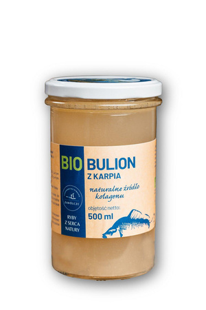 BULION Z KARPIA BIO 500 ml - GOSPODARSTWO RYBACKIE ZAWÓLCZE