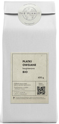 PŁATKI OWSIANE BEZGLUTENOWE BIO 600 g - THE PLANET