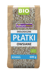 PŁATKI OWSIANE BIO 600 g - NATURAVENA