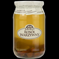 ROSÓŁ WARZYWNY BEZ DODATKU CUKRU BEZGLUTENOWY 810 ml - KROKUS