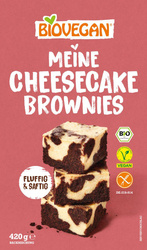 MIESZANKA NA SERNIKOBROWNIE BEZGLUTENOWA BIO 420 g - BIOVEGAN
