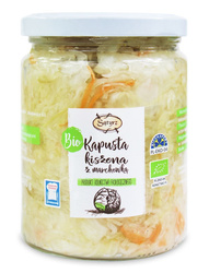 KAPUSTA KISZONA Z MARCHEWKĄ BIO 450 g  - SĄTYRZ