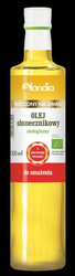 OLEJ SŁONECZNIKOWY DO SMAŻENIA TŁOCZONY NA ZIMNO BIO 500 ml - OLANDIA