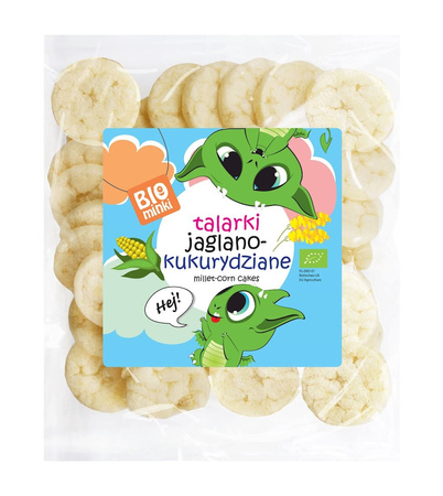 TALARKI JAGLANO-KUKURYDZIANE BIO 55 g - BIOMINKI