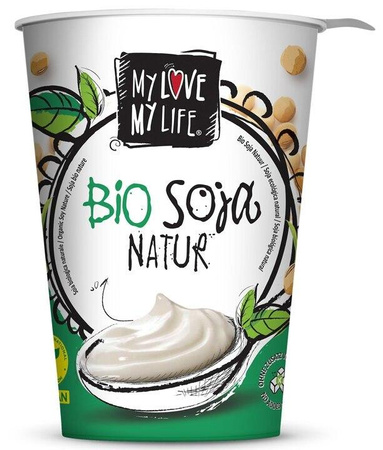 PRODUKT SOJOWY NATURALNY BEZ DODATKU CUKRÓW BIO 400 g - MY LOVE MY LIFE