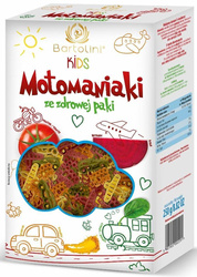 BARTOLINI - MAKARON (PSZENNY) 5-SMAKOWY DLA DZIECI MOTOMANIAKI 250 g