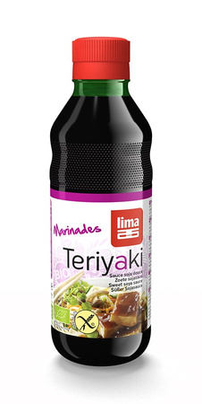 SOS SOJOWY SŁODKI TERIYAKI BEZGLUTENOWY BIO 250 ml - LIMA