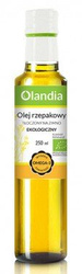 OLEJ RZEPAKOWY TŁOCZONY NA ZIMNO BIO 250 ml - OLANDIA