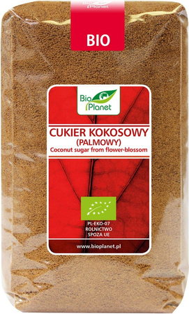 CUKIER KOKOSOWY (PALMOWY) BIO 1 kg - BIO PLANET