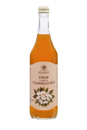 SYROP Z KWIATU CZARNEGO BZU 500 ml - REMBOWSCY