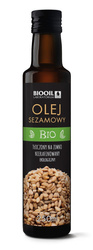 OLEJ SEZAMOWY TŁOCZONY NA ZIMNO BIO 250 ml - BIOOIL
