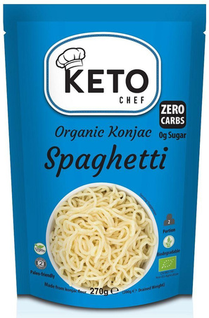 MAKARON KETO (KONJAC TYPU NOODLE SPAGHETTI) BEZGLUTENOWY BIO 270 g
