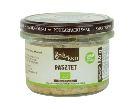 PASZTET WIEPRZOWY BIO 180 g - SMAK EKO