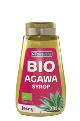 SYROP Z AGAWY JASNY BIO 245 g - NATURAVENA