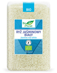 RYŻ JAŚMINOWY BIAŁY BEZGLUTENOWY BIO 2 kg - BIO PLANET