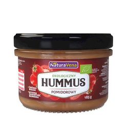 HUMMUS POMIDOROWY BIO 185 g - NATURAVENA