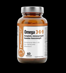 OMEGA 3-6-9 60 KAPSUŁEK 82,2 g - PHARMOVIT (CLEAN LABEL)