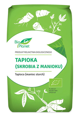 TAPIOKA (SKROBIA Z MANIOKU) BEZGLUTENOWA BIO 400 g - BIO PLANET