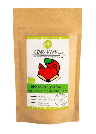 KASZKA JAGLANO - GRYCZANA Z AMARANTUSEM BIO 200 g - HELPA
