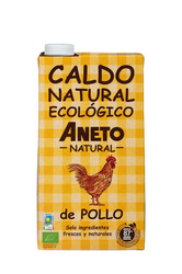 BULION Z KURCZAKA W PŁYNIE BEZGLUTENOWY BIO 1 L - ANETO NATURAL