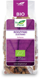 RODZYNKI SUŁTANKI BEZGLUTENOWE BIO 200 g - BIO PLANET
