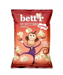 POPCORN Z SOLĄ MORSKĄ BIO 60 g - BETT'R
