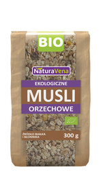 MUSLI ORZECHOWE BIO 300 g - NATURAVENA