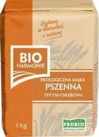 PROBIO (BIOHARMONIE) - MĄKA PSZENNA CHLEBOWA TYP 750 BIO 1 kg 
