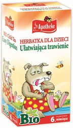HERBATKA DLA DZIECI - NA TRAWIENIE BIO (20 x 1,5 g) 30 g - APOTHEKE