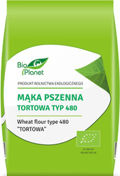 MĄKA PSZENNA TORTOWA TYP 480 BIO 1 kg - BIO PLANET