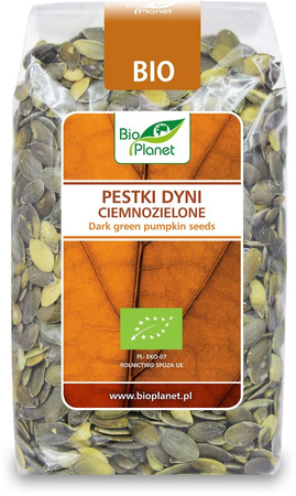 PESTKI DYNI CIEMNOZIELONE BIO 350 g - BIO PLANET
