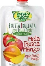 PRZECIER OWOCOWY JABŁKO - MANGO - BRZOSKWINIA BEZ DODATKU CUKRÓW BIO 100 g - NATURA NUOVA