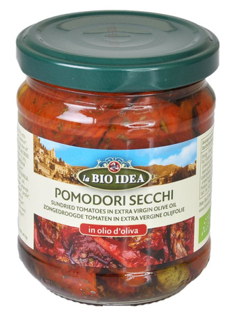 POMIDORY SUSZONE W OLIWIE Z OLIWEK BIO 190 g - LA BIO IDEA