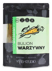 BULION WARZYWNY W PŁYNIE BEZGLUTENOWY BIO 350 ml - FOOD STUDIO