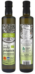 OLIWA Z OLIWEK EXTRA VIRGIN NIEFILTROWANA BIO 500 ml - MYLOPOTAMOS
